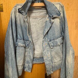WE THE FREE Light denim jean jacket